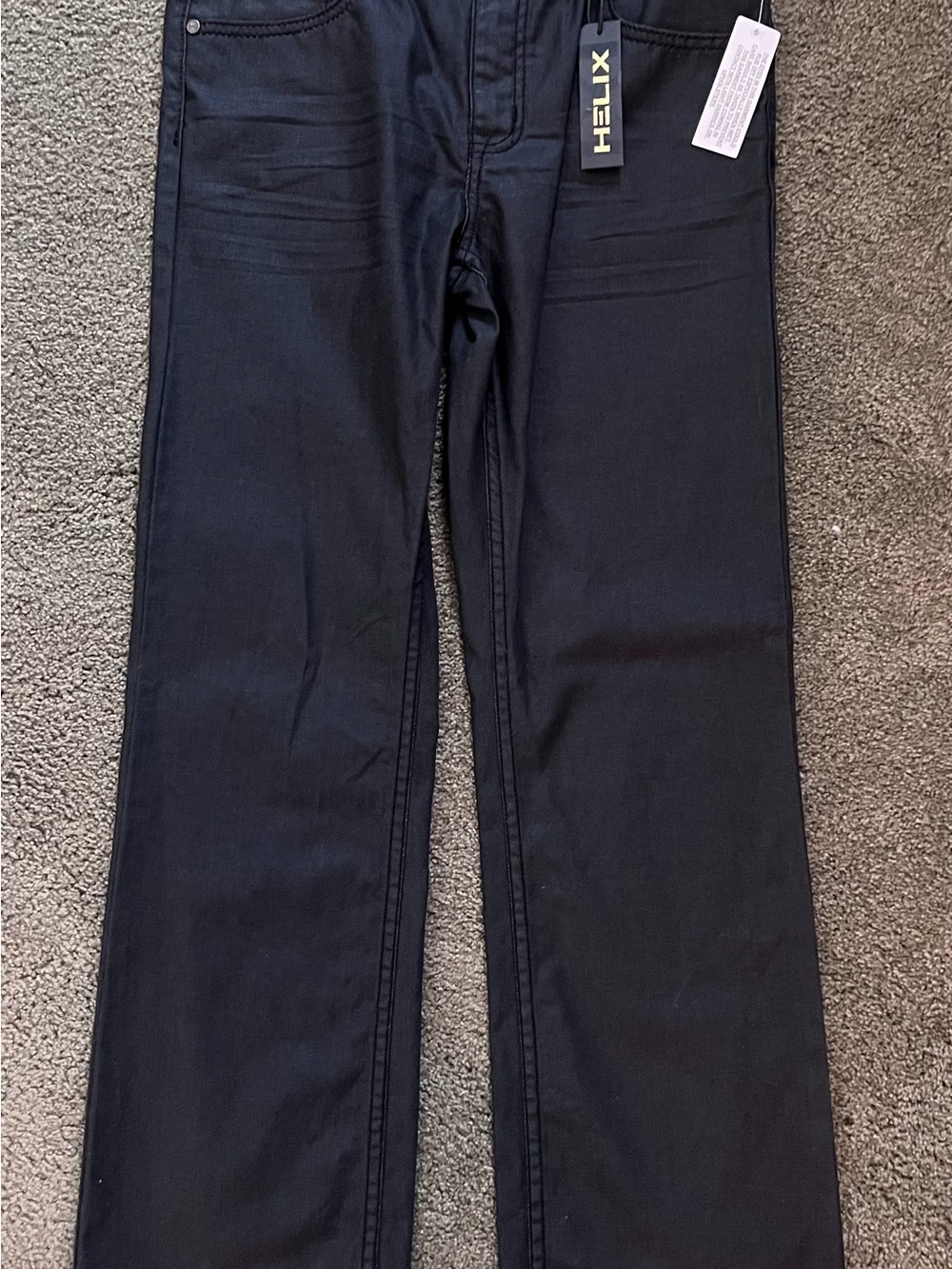 Helix Boy’s size 18 Midnight Black Slim Boot Leg Jeans